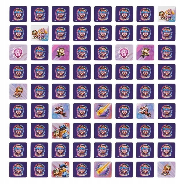 PSI PATROL MEMO SPIN MASTER GAMES NICKELODEON 72 KARTY 3+ Typ Podstawa