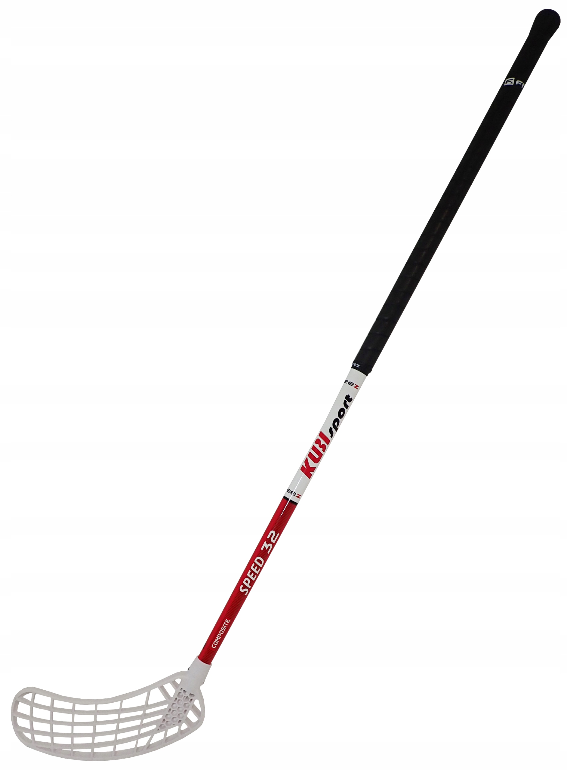 Kij do unihokeja Freez Speed 32 biało-czerwony 100 cm okrągły Mb lewy