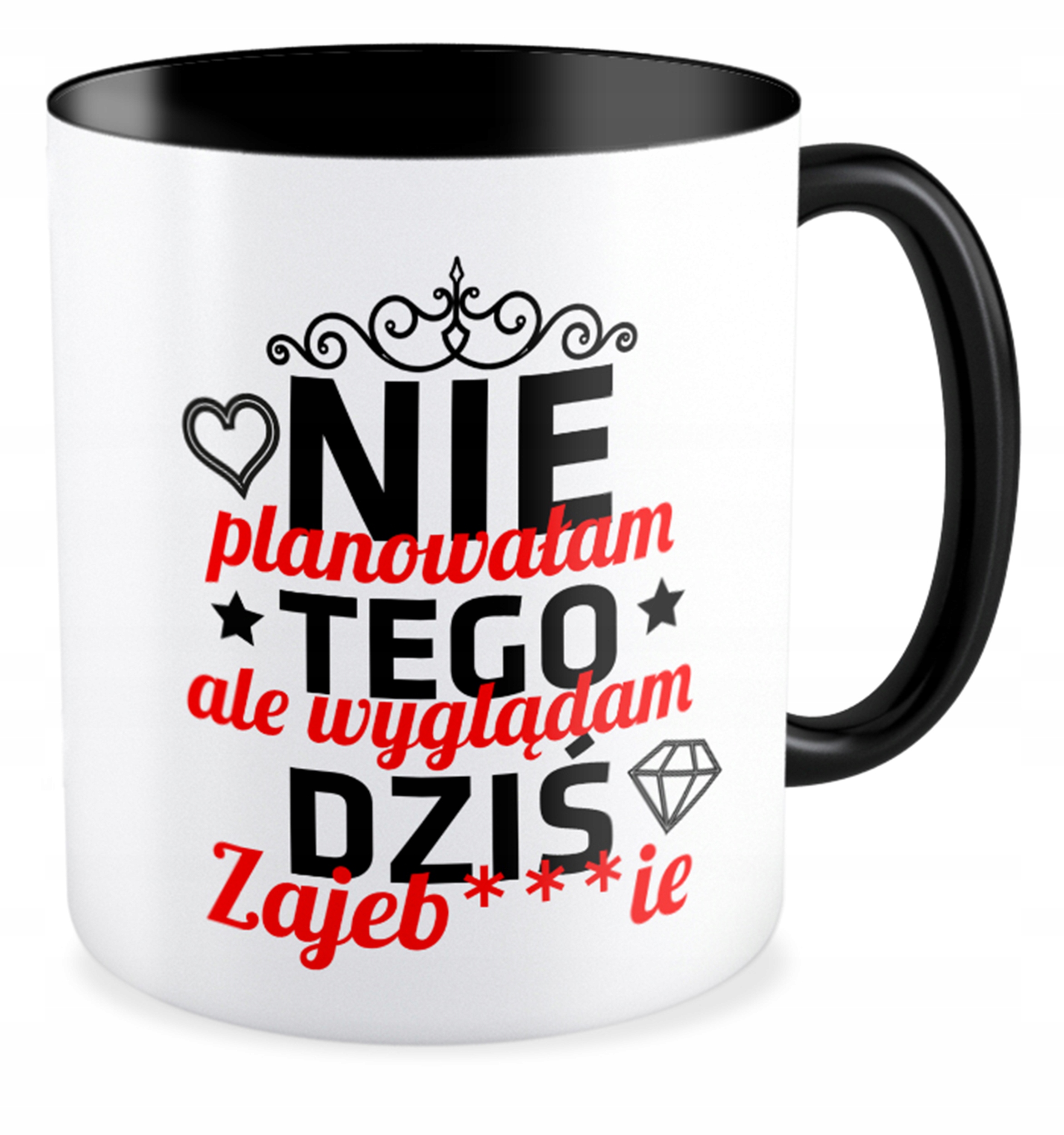 

Kubek czarny Dla Niej Prezent Na Dzień Kobiet Mama