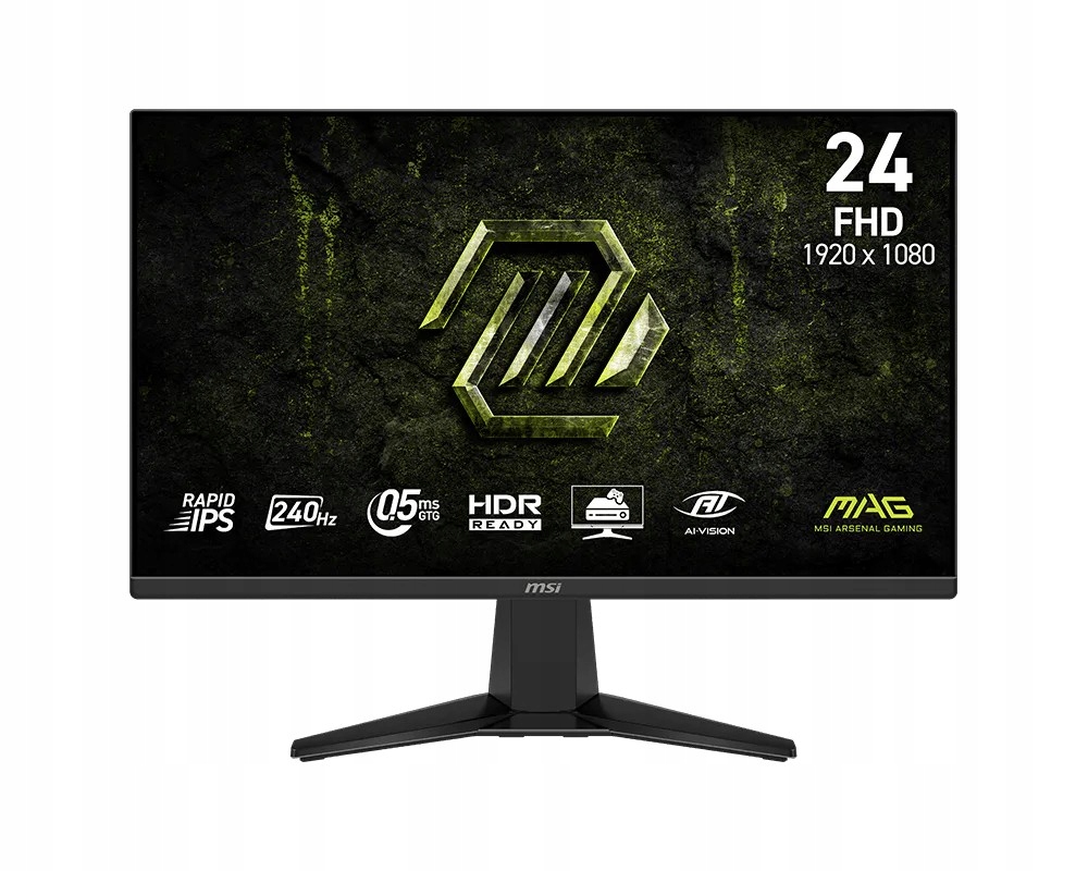 Msi Monitor 23.8 palců Mag 245F X24 LED/FHD/Flat/240Hz/černý