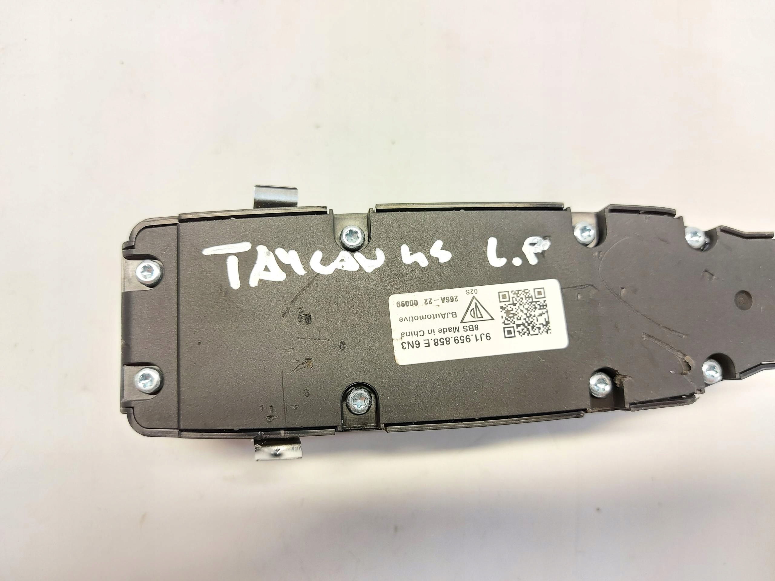 Taycan Cross Turismo window control switch windows left front oryg 9j1959858e