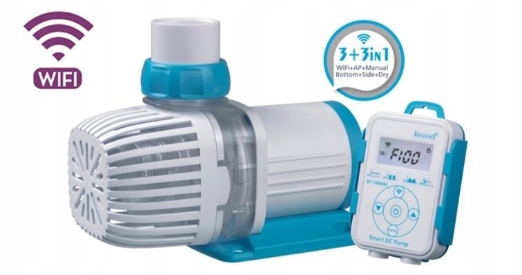 Vodní Čerpadlo S Regulátorem A Wifi Jebao EP-8500 M 8500 L/h, Tiché, Výkonné