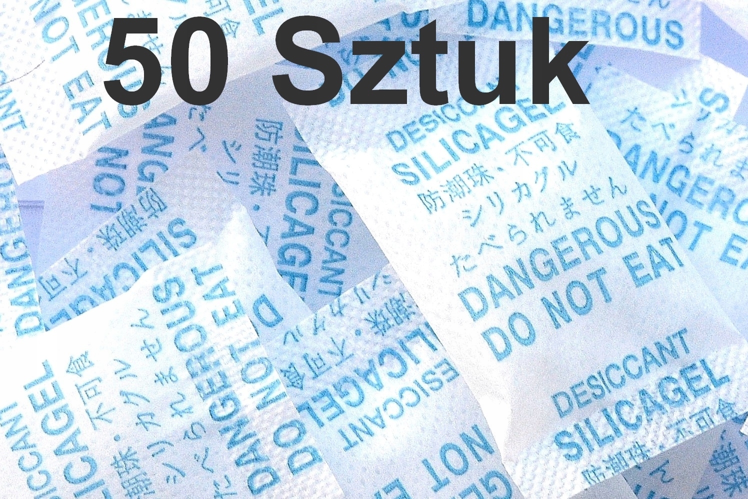 

Pochłaniacz wilgoci Silica Gel 50 x 2g Desiccant