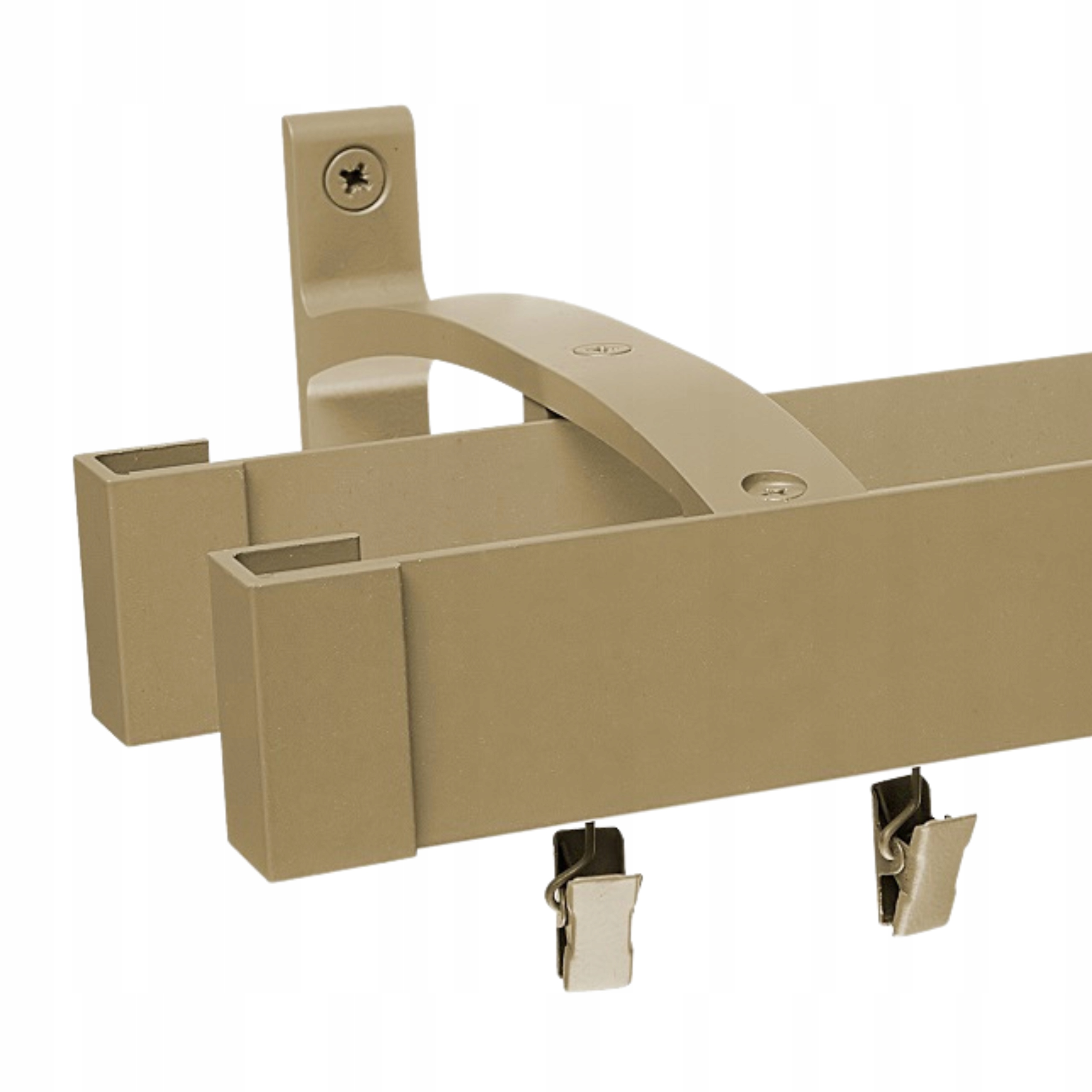 Garnýž Dvojitá Bytový Karniš 360 CM Stropní Lišta 2-KOLEJOVÁ Modern Voppi