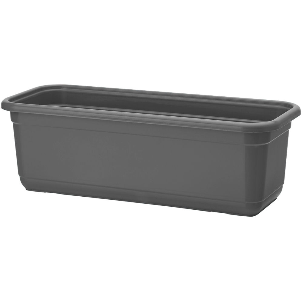 

Skrzynka Balkonowa Doniczka Balustradę Szara 60CM