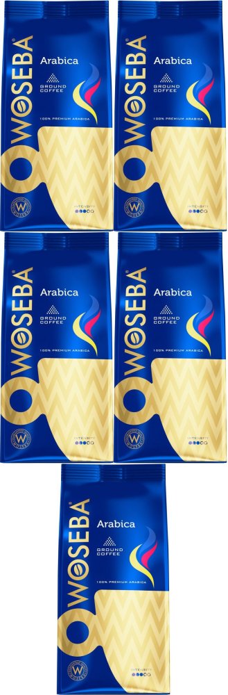 Kawa mielona Woseba Arabica, 250g x5