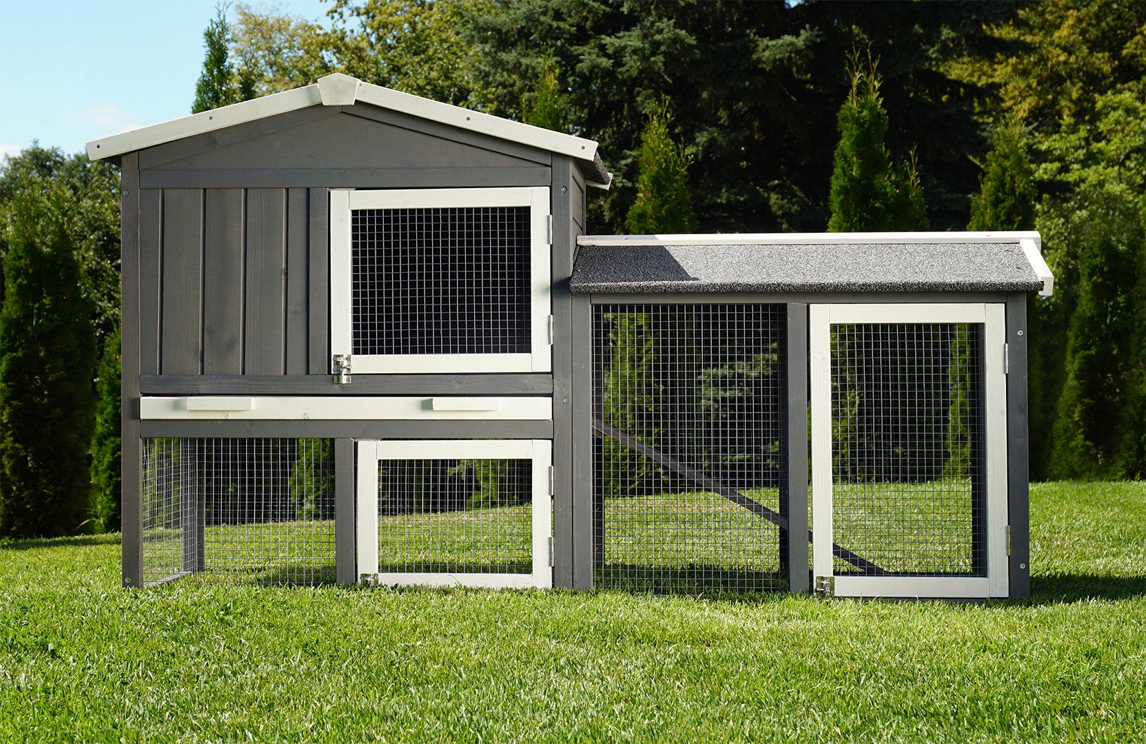 Levně Kurník pro slepice, klec pro křečky a králíky K177