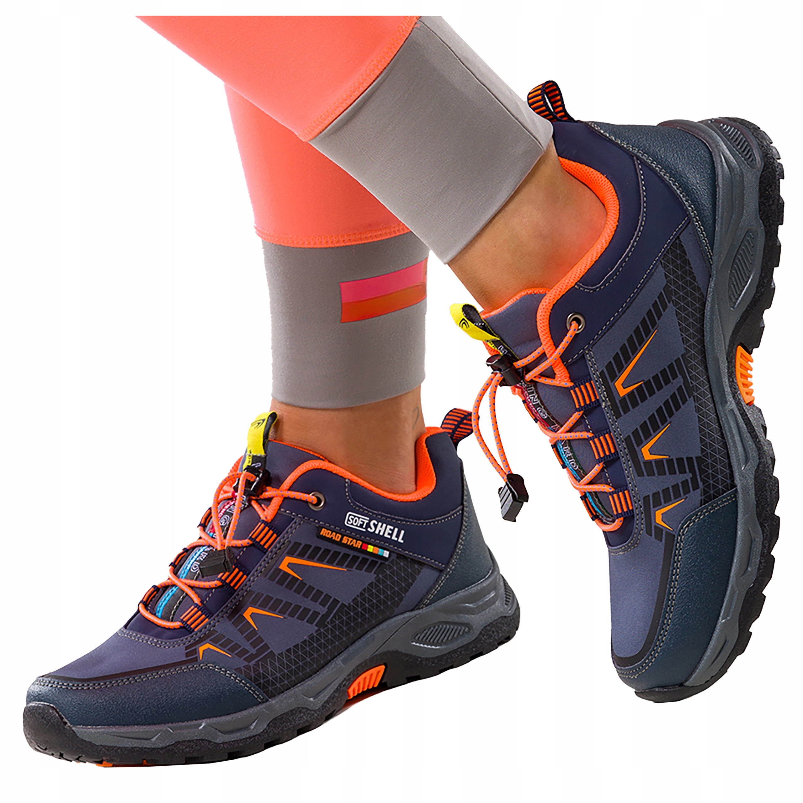 Trekkingové Dámské sportovní boty Pohodlné Lehké Prodyšné Softshell vel. 36