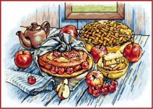 Kanva s potiskem sada (kanva, mulina)