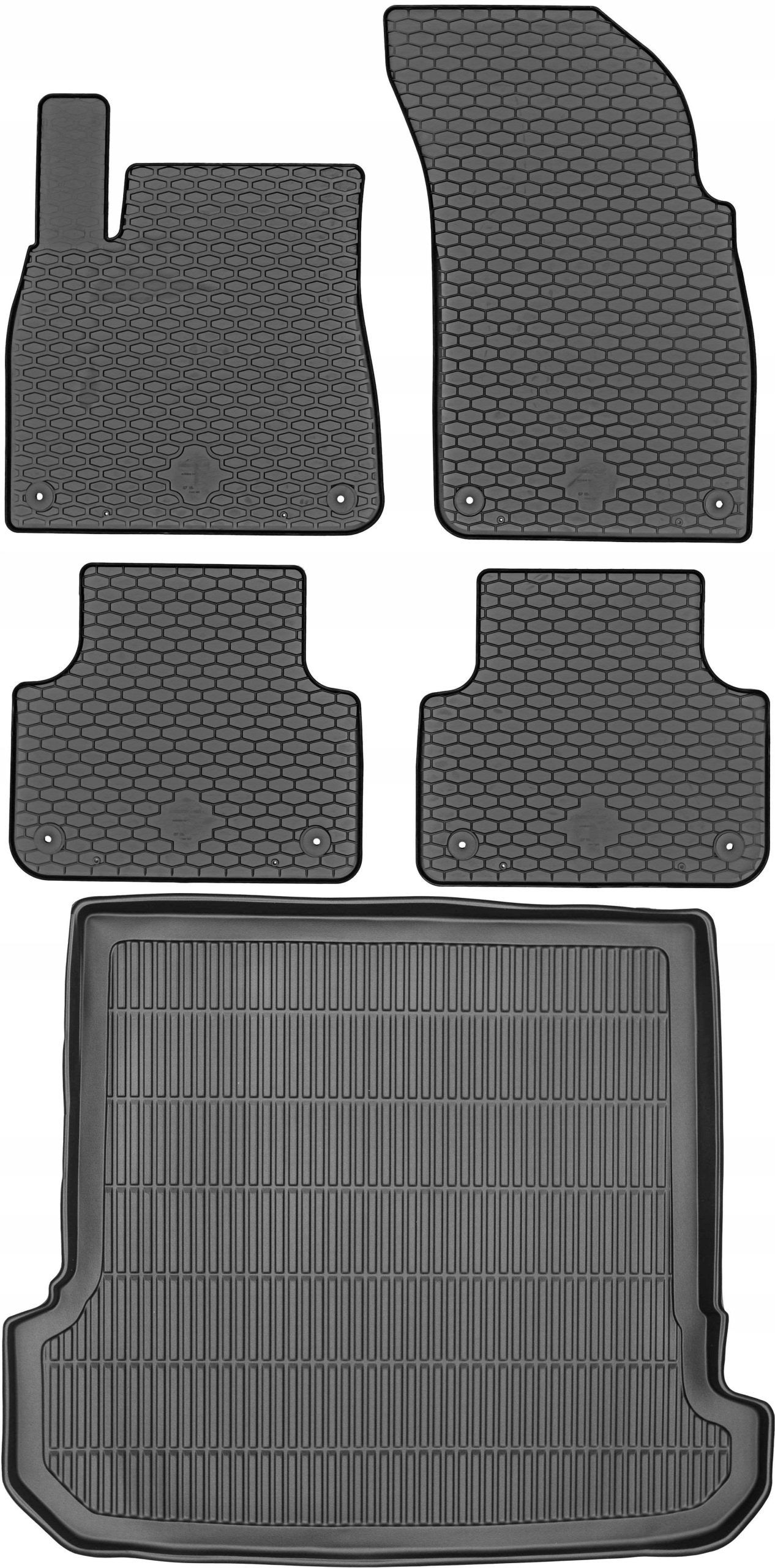 Audi Q7 Suv 2015 Koberce batožinový priestor