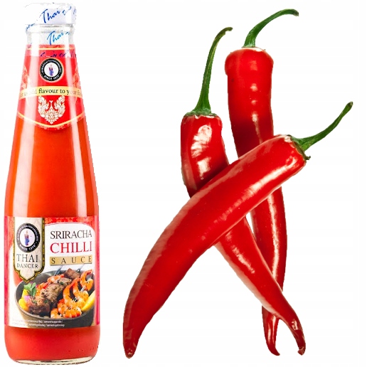 

Sos Chilli Sriracha Hot Spicy 300ml Thai Dancer