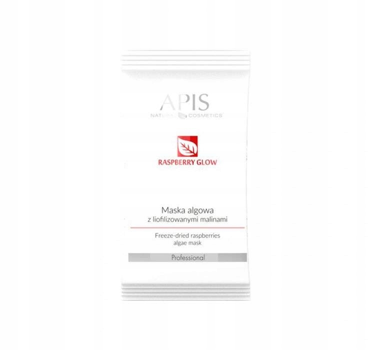 

Apis Raspberry Glow maska algowa z malinami