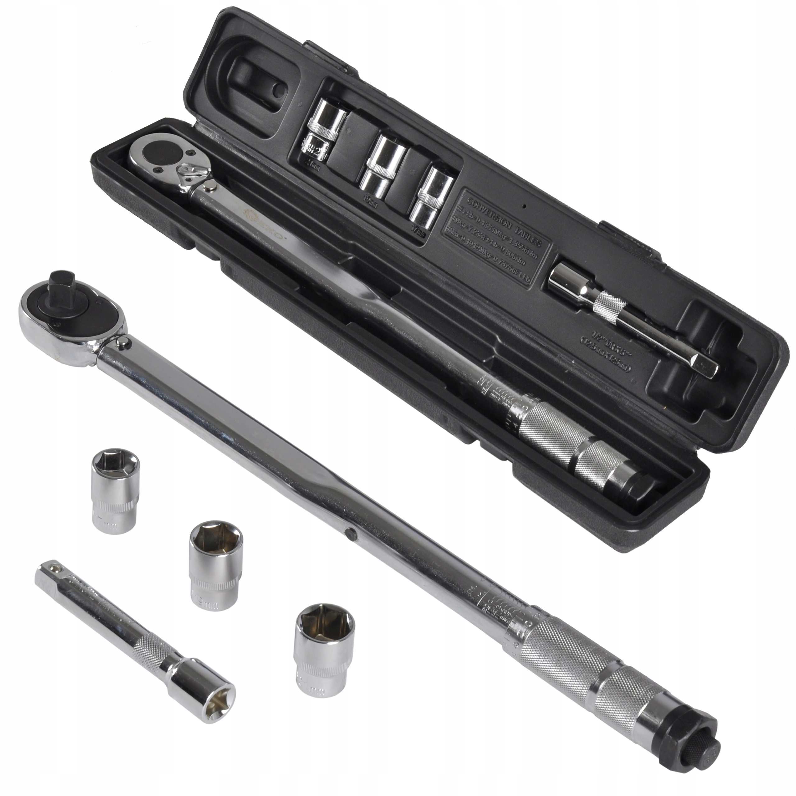 

Klucz dynamometryczny do kół 1/2" 28-210nm