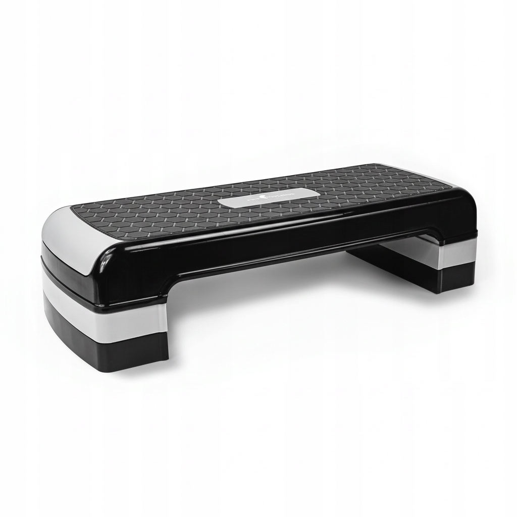 Velký Aerobní Fitness Step S 3 Stupni, Protiskluzový, Nastavitelný