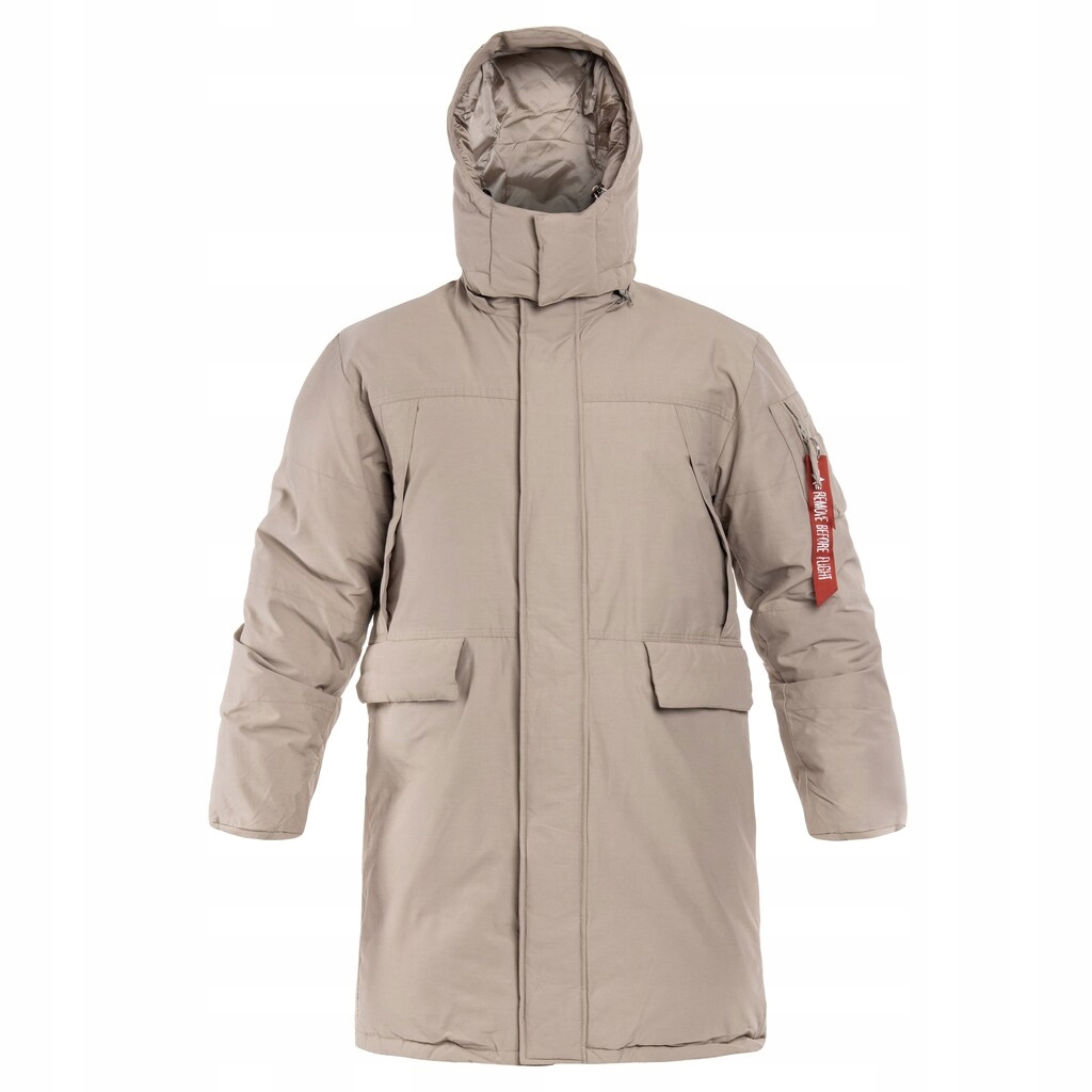 Alpha Industries pánská parka bunda s kapucí Puffer Parka velikost XXL