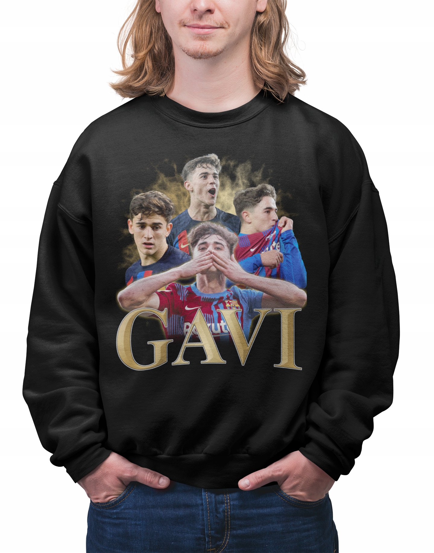 Pánská Mikina Barcelona Gavi