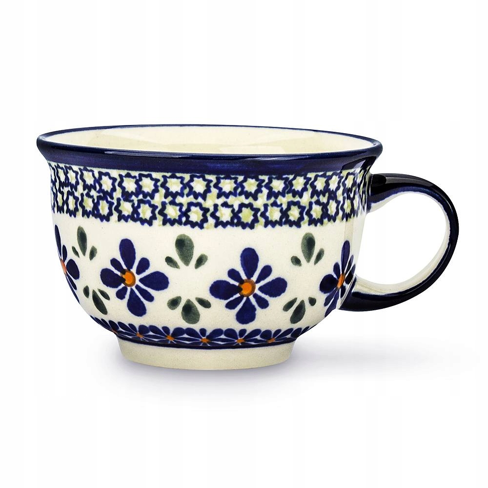 

Filiżanka ceramiczna Bolesławiec 220 ml dek. DU60