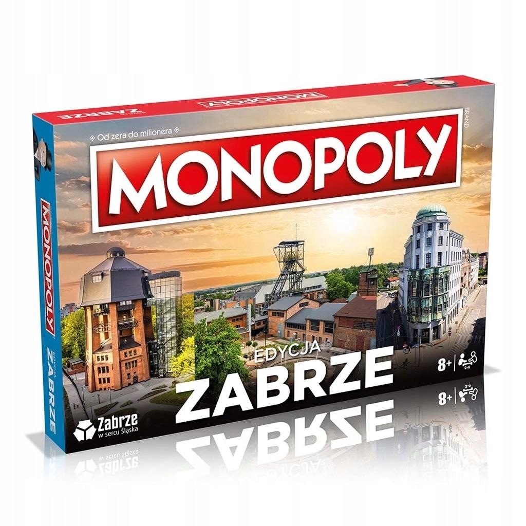 Monopoly Zabrze gra planszowa lokalna