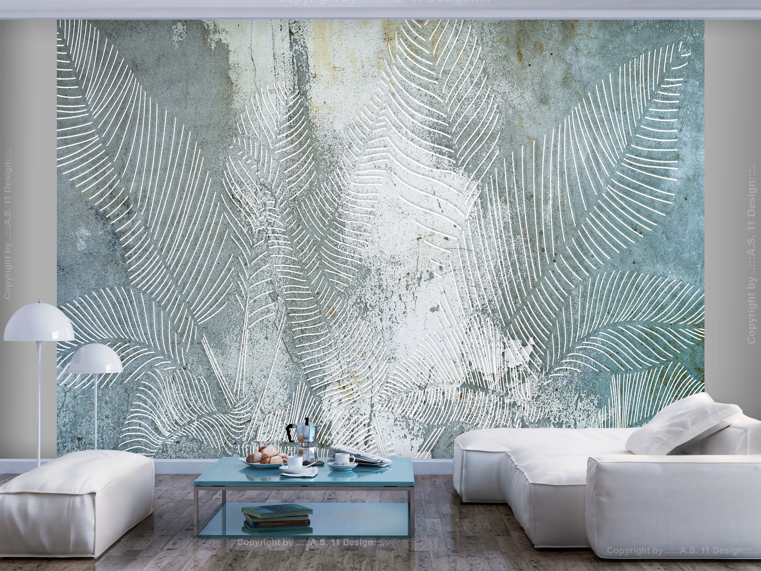 FOTOTAPETA LIŚCIE BANANOWCA 350x256 a-C-0185-a-a Marka Murando