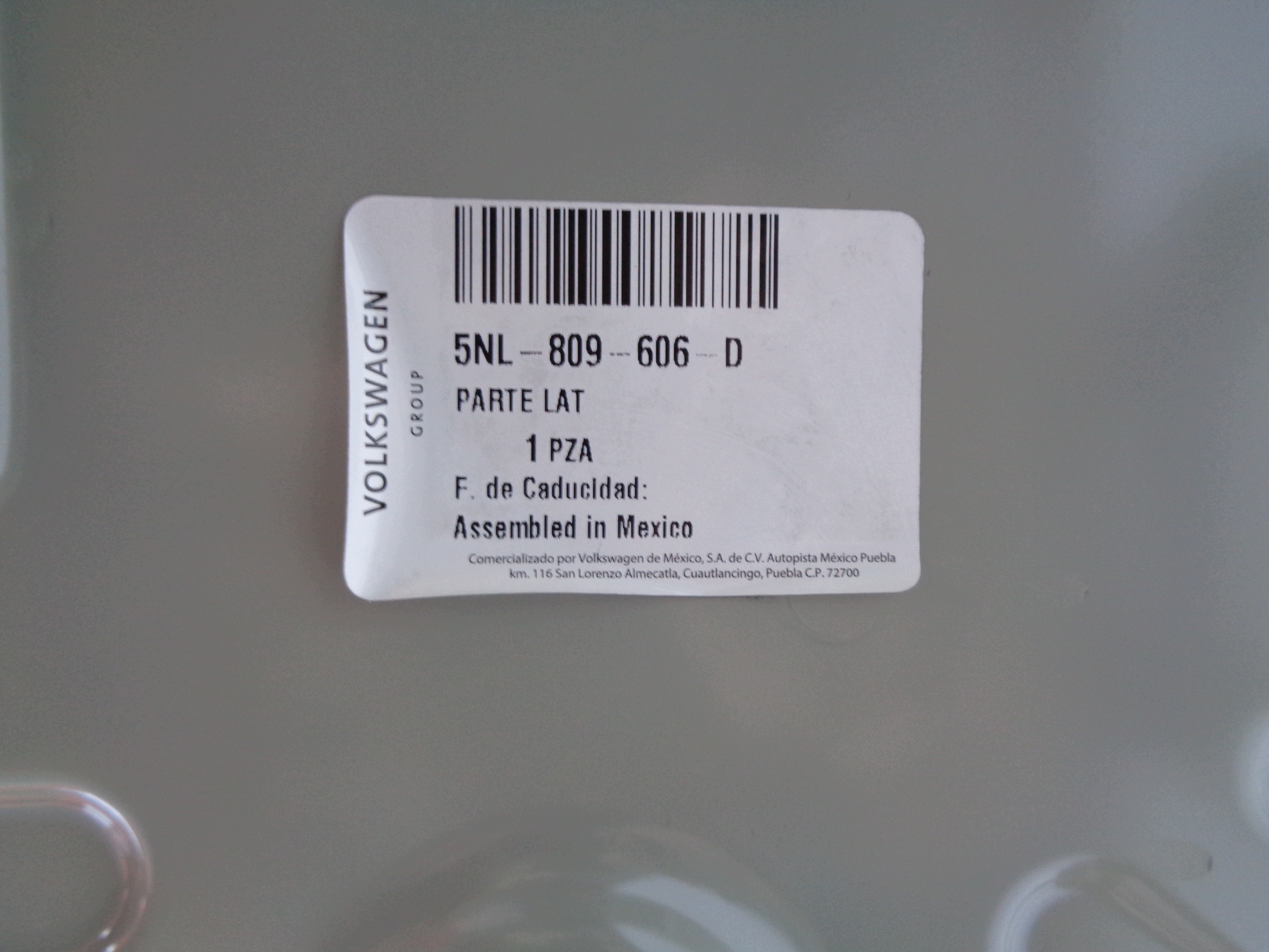 pillar right front threshold VW TIGUAN II 5NN ALLSPACE NR 53540