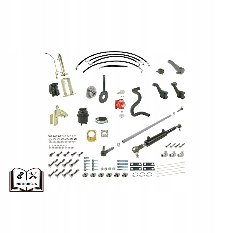 Pohon volantu C-330 – pohon z boku, pohon z rozvodů