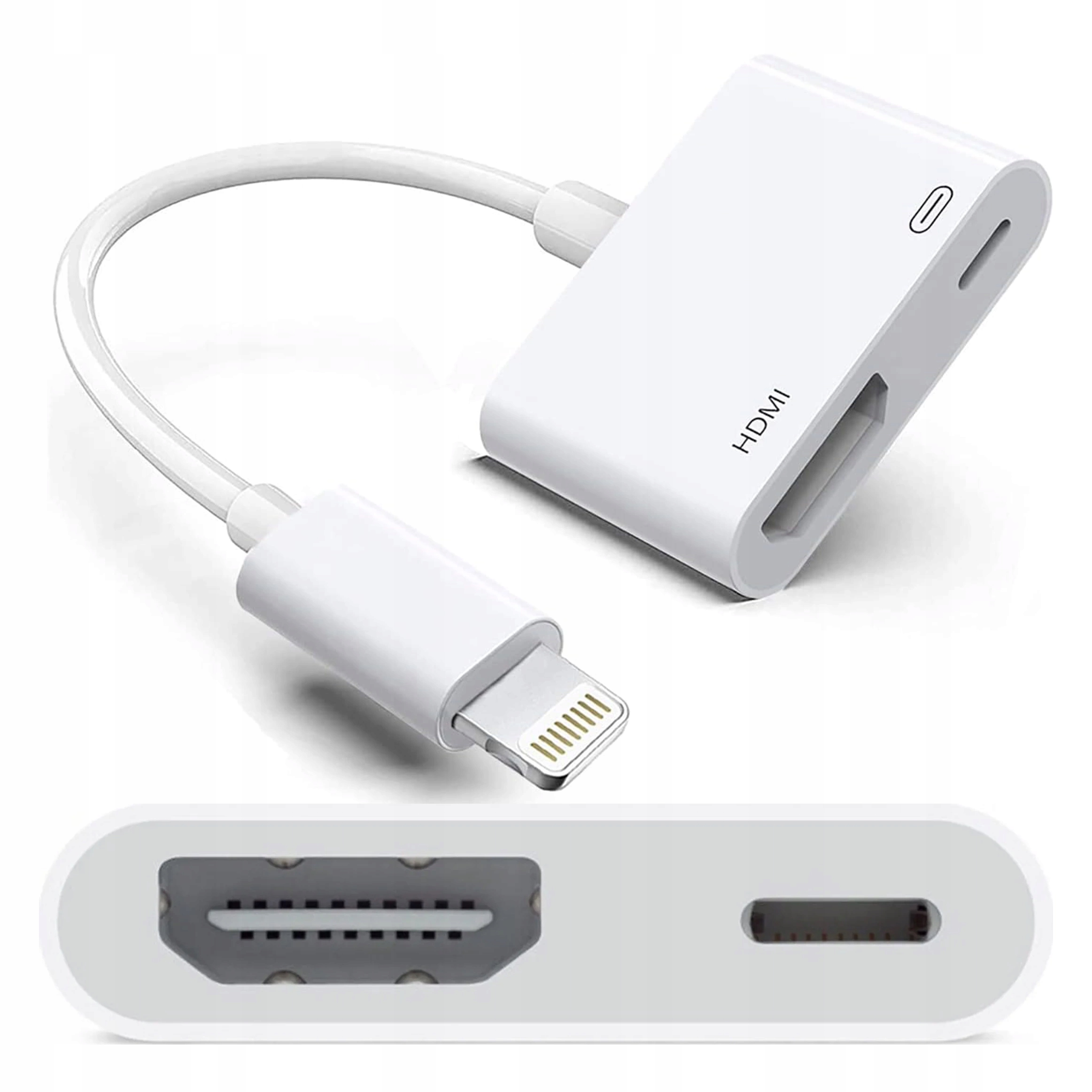 Przejściówka Adapter Złącze Lightning Hdmi Do iPad iPhone Full Hd 1080 60Hz