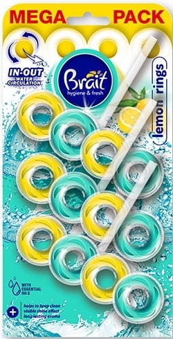 

Brait Kostka Toaletowa Lemon Rings 3x40g