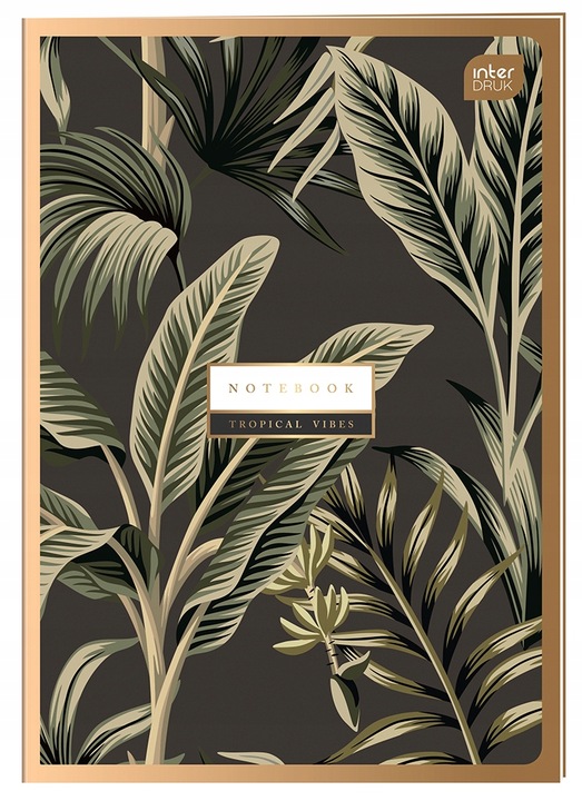 

Zeszyt A4 60 Kratka Satin Gold