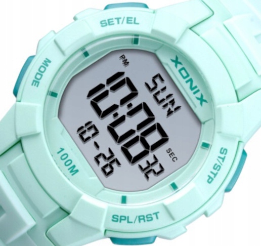 

Zegarek Damski Elektroniczny Format Czasu 24h