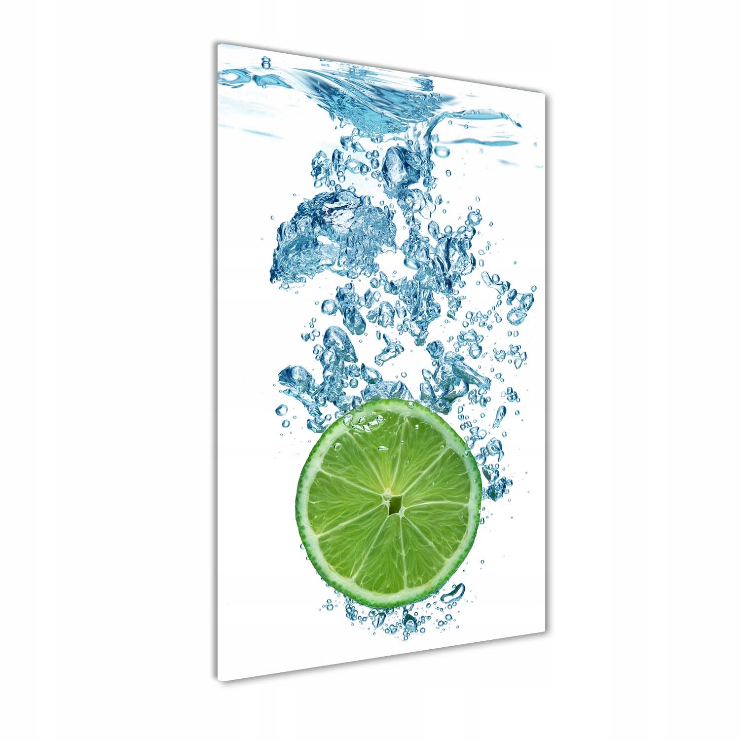 

Foto obraz szkło akrylowe Limonka pod wodą 60x120