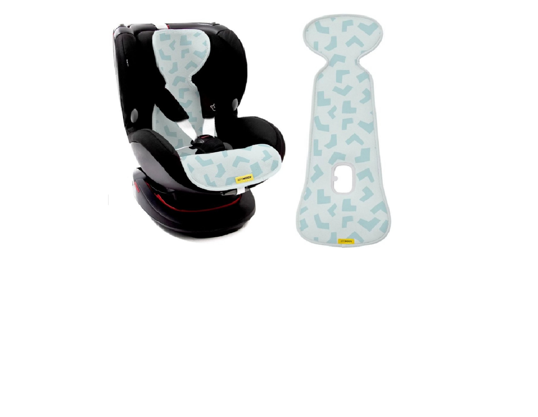 Aeromoov Wkładka Antypotowa Do Fotelika 9-18 Kg Limitowany Wzór Tetris Blue