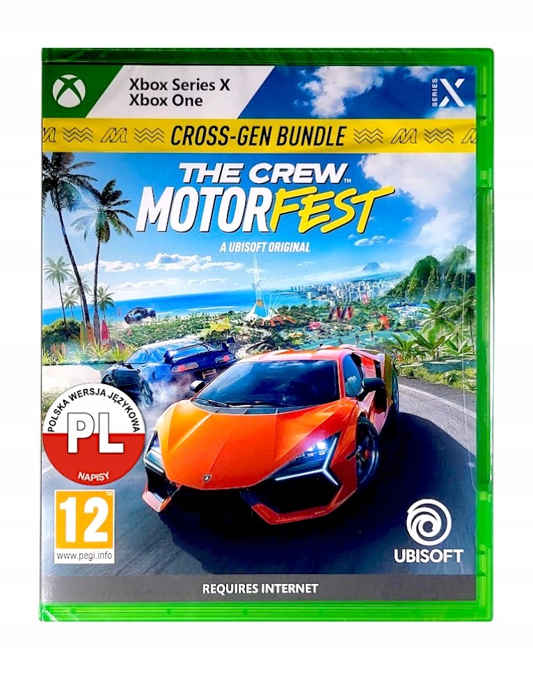 The Crew Motorfest Xbox One Xbox Series X Gra Na Płycie Napisy Pl