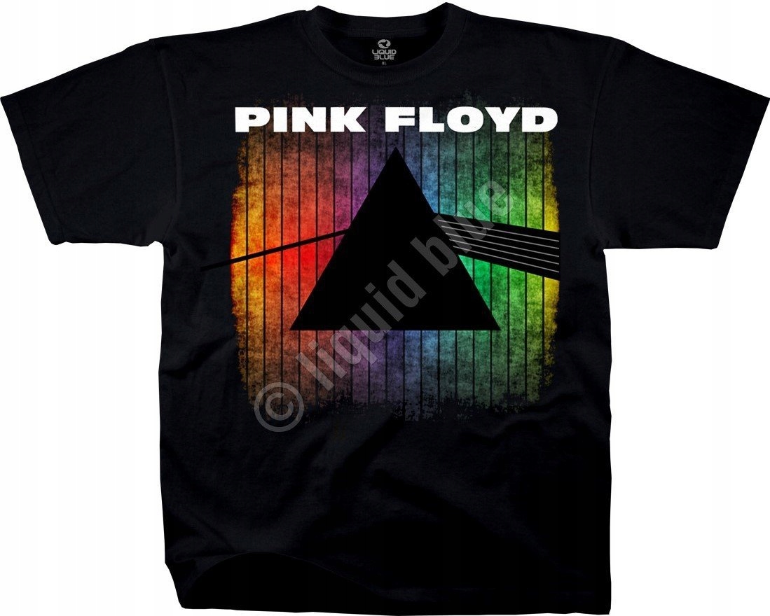Pink Floyd Dark Side Silhouette Liquid Blue L