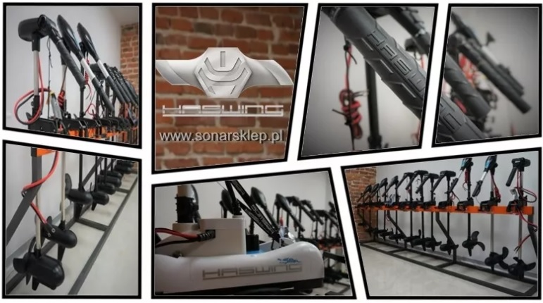 Silnik HasWing CAYMAN 55 GPS 12V KOTWICA +TEMPOMAT Siła ciągu 55 lb