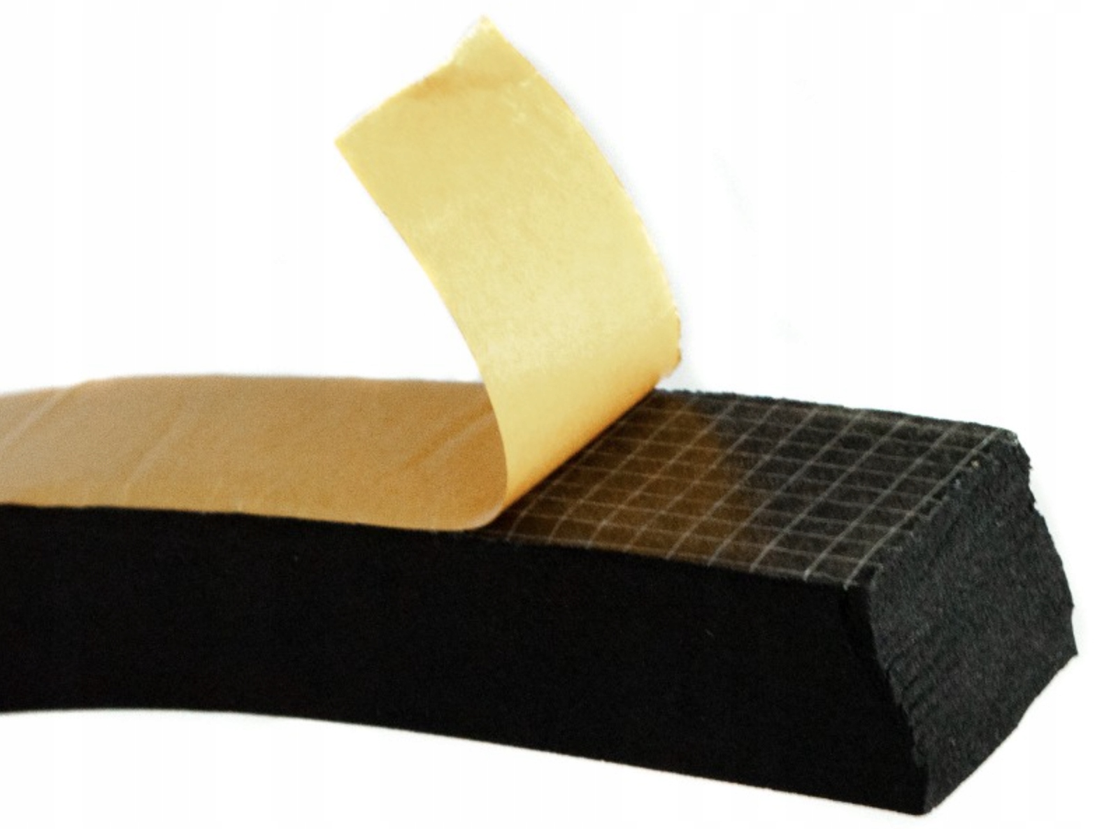 Uszczelka samoprzylepna z mikrogumy PROFIL EPDM 25x25-1mb