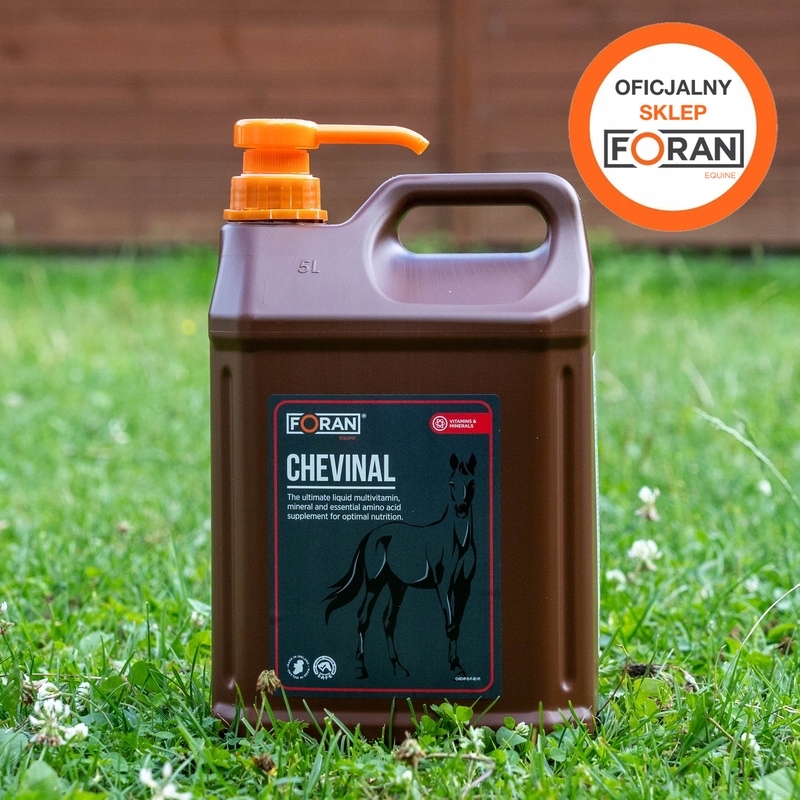 Suplement Foran Chevinal 5 litrów Witaminy dla koni