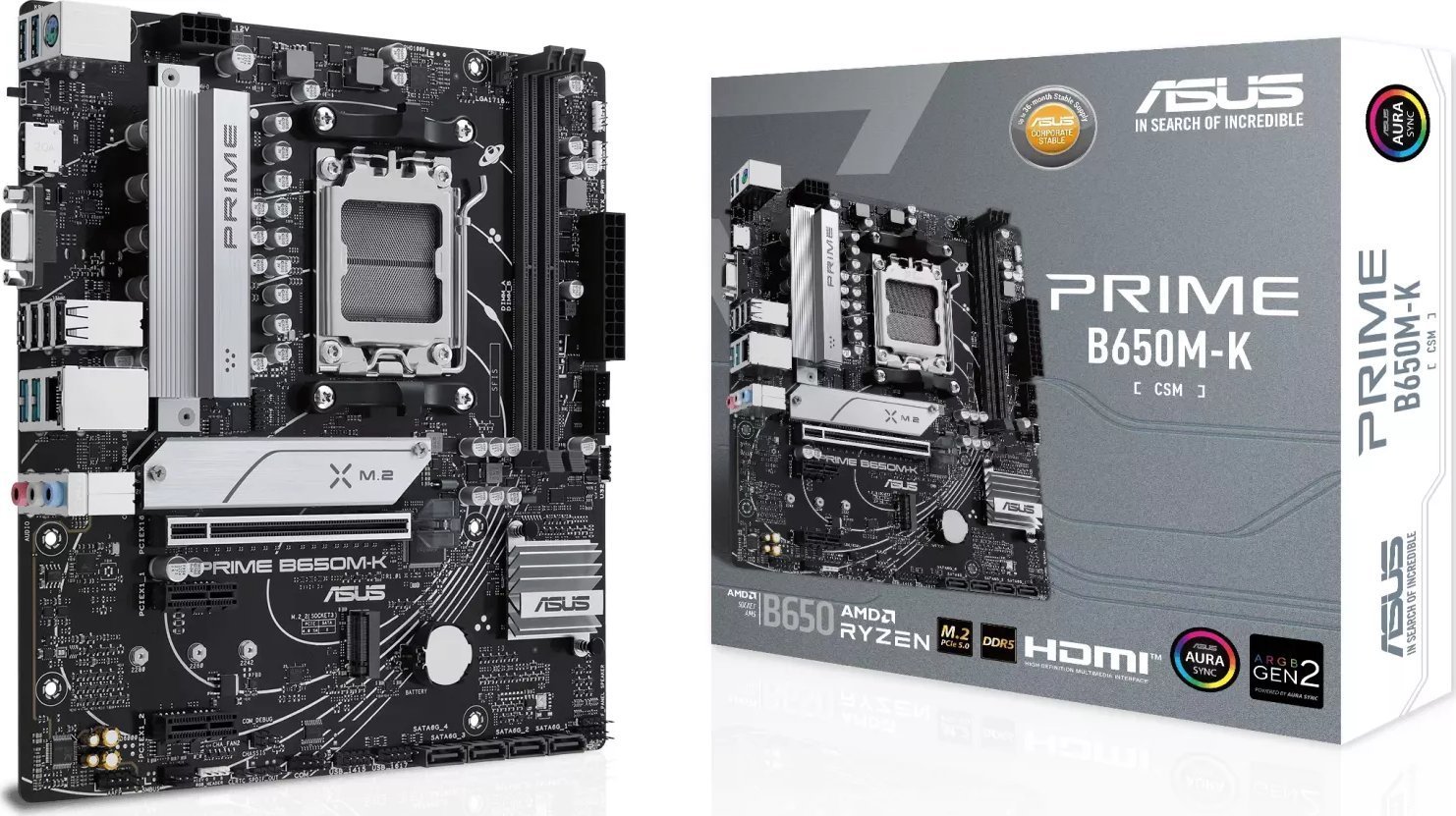 Základná doska Micro Atx Asus Prime B650M-K