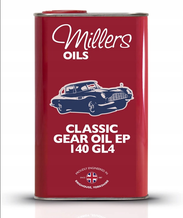 Millers Classic Gear Oil EP140 GL4 5L mineralny olej przekładniowy