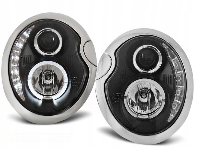 LAMPY REFLEKTORY MINI COOPER 01-06 DAYLIGHT BLACK