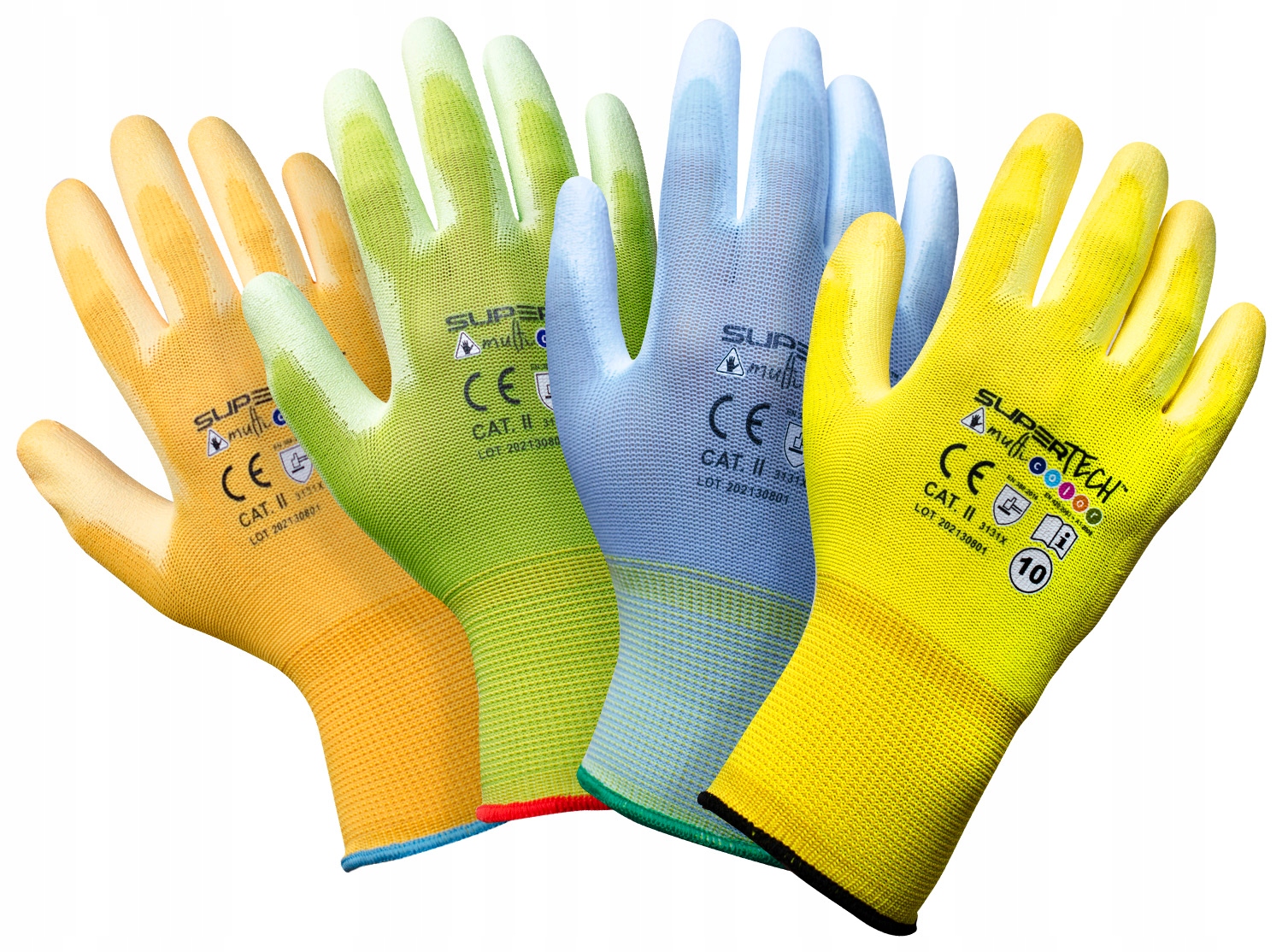 SUPERtech Multicolor - Rozmiar 7 - 12 par