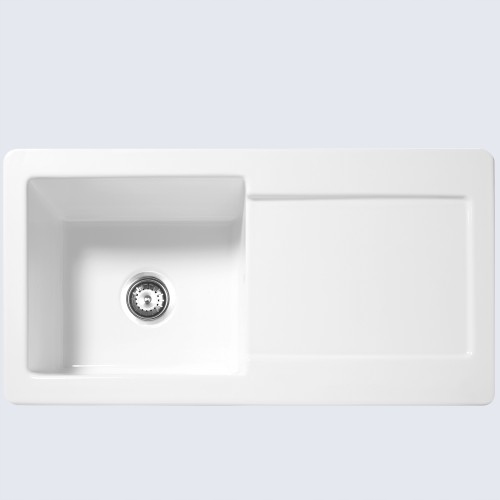 Zlew Reginox Modern 10 ceramika biały