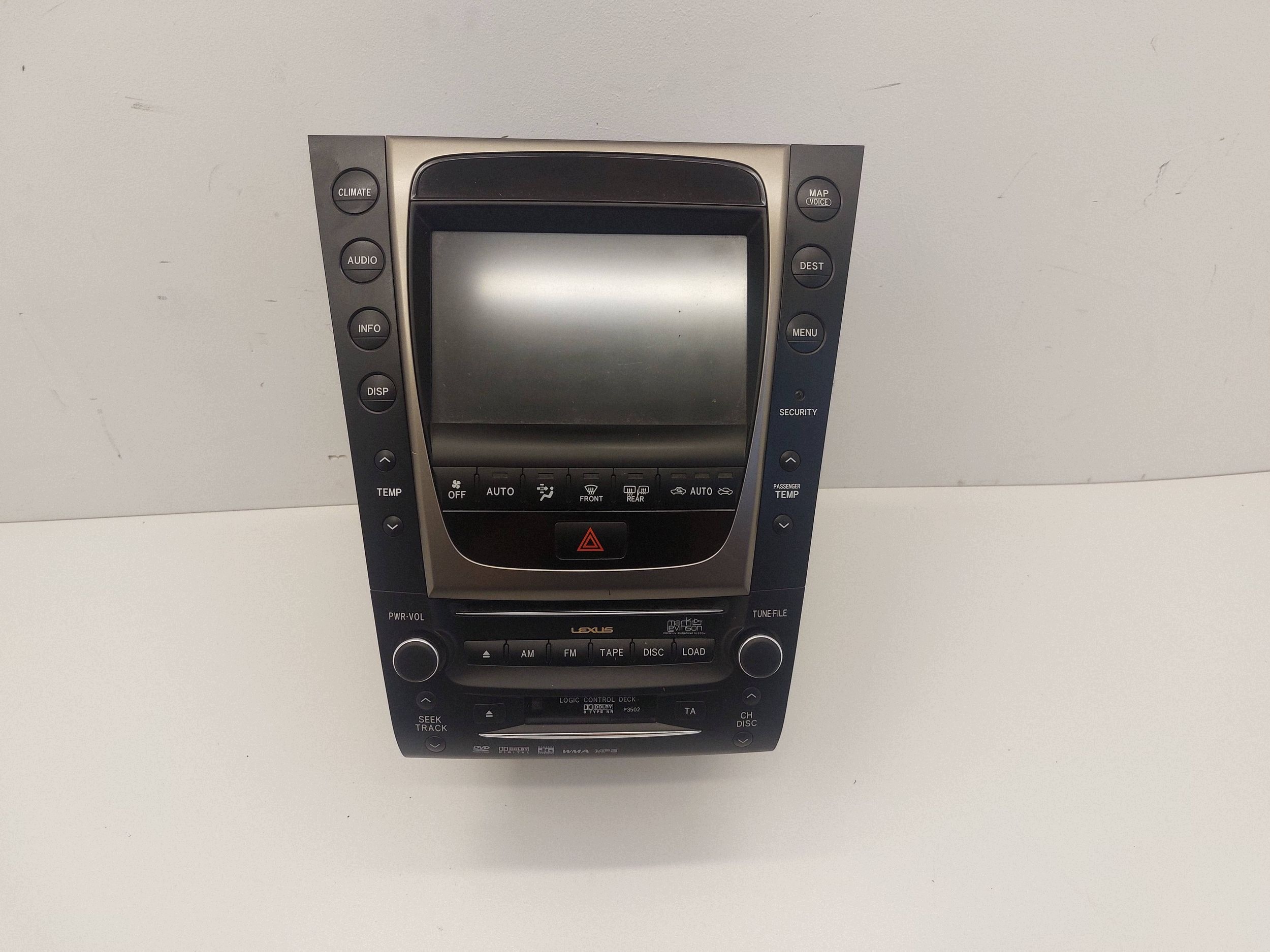 LEXUS GS300 GS 300 III MONITOR MULTIMEDIA prekidač klime 86111-30620