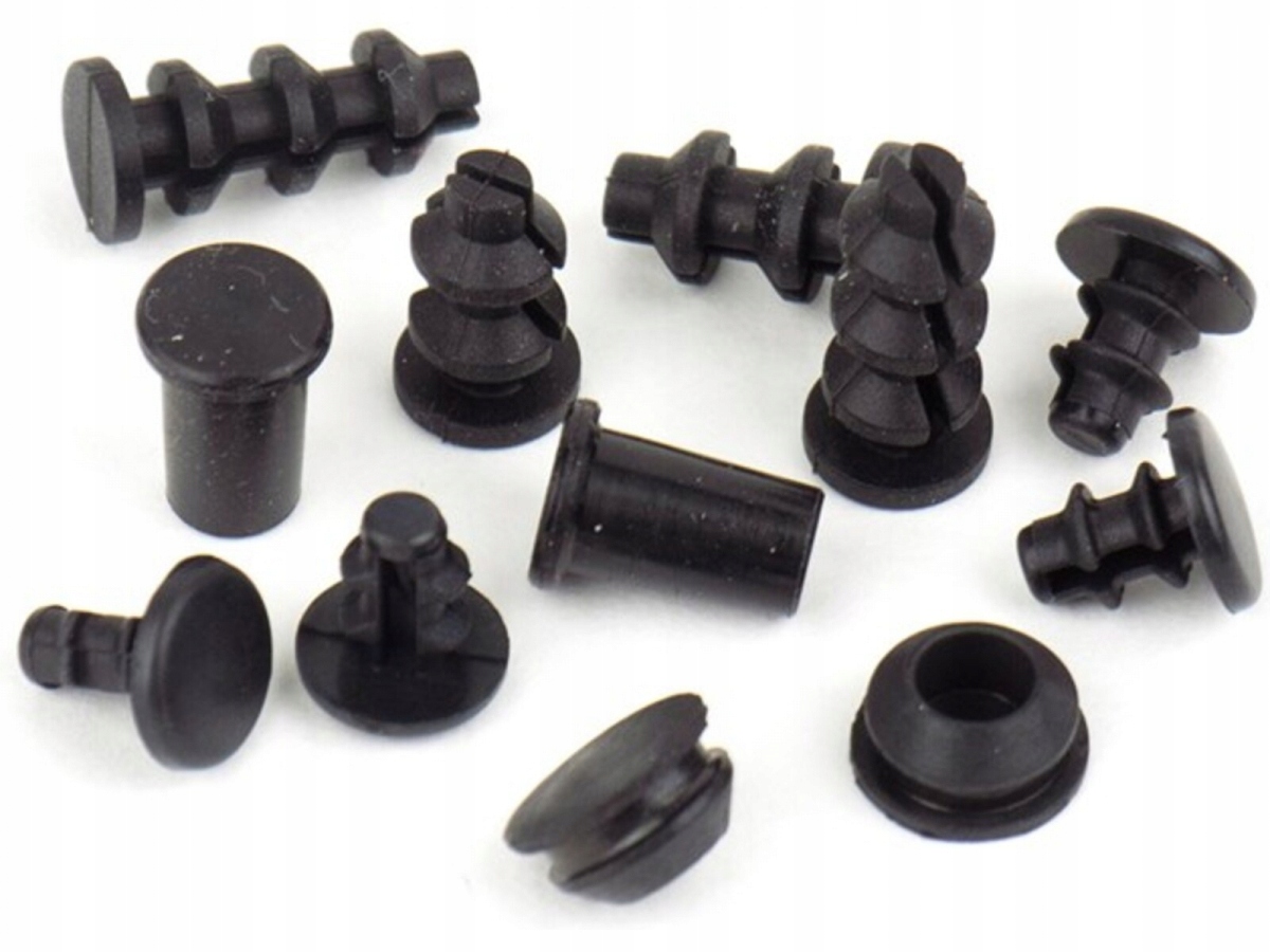 Záslepky rámu Sram 6,3-6,5 mm, 25 kusů, černé