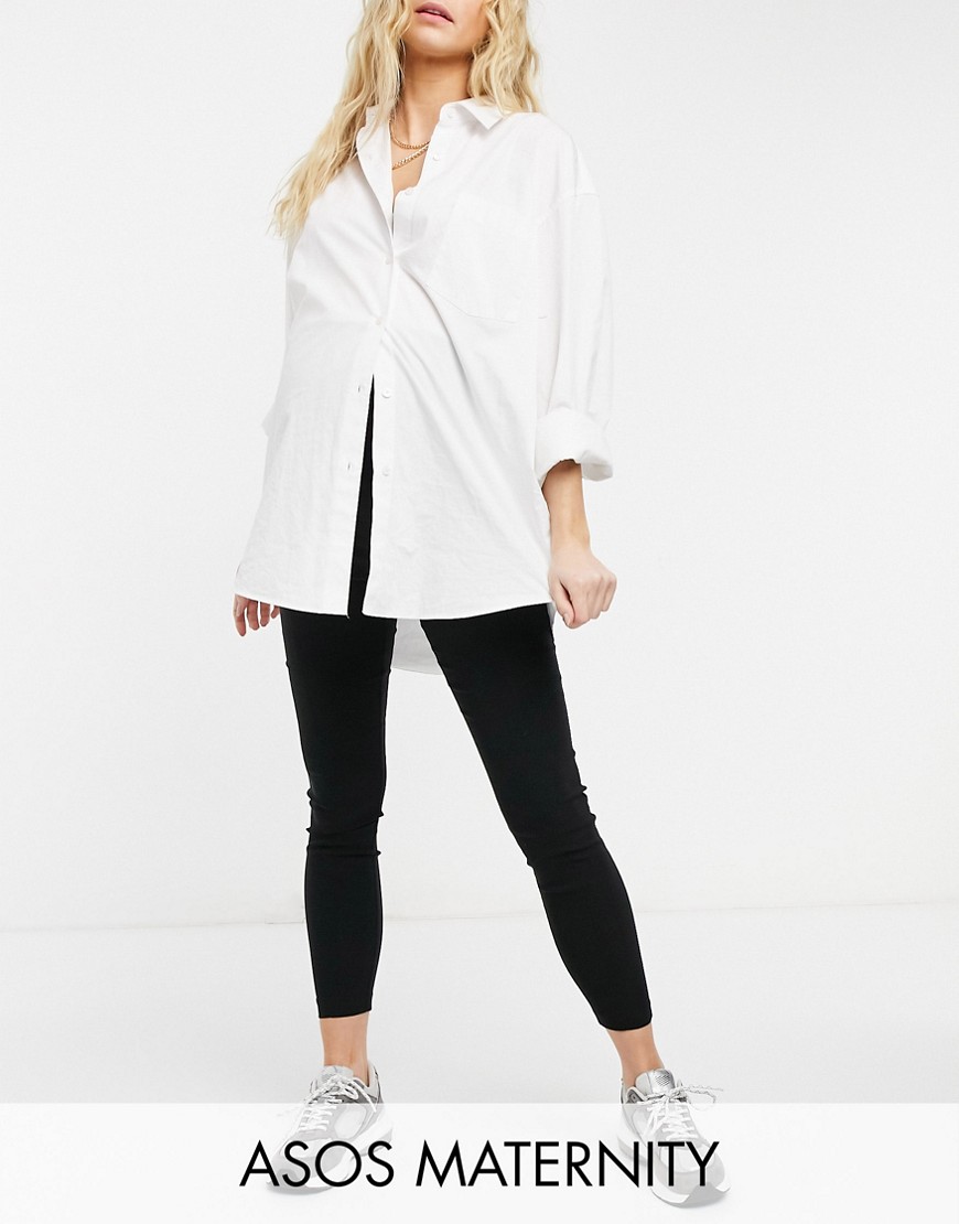 DESIGN MATERNITY SPODNIE Z WYSOKIM STANEM XXS Marka Diamonds