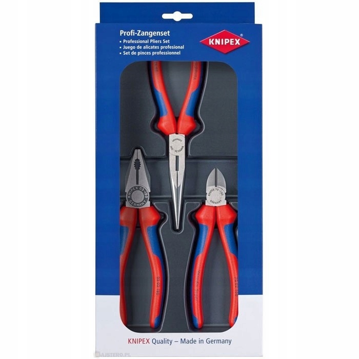 Sada kleští Knipex 3 díly 00-20-11