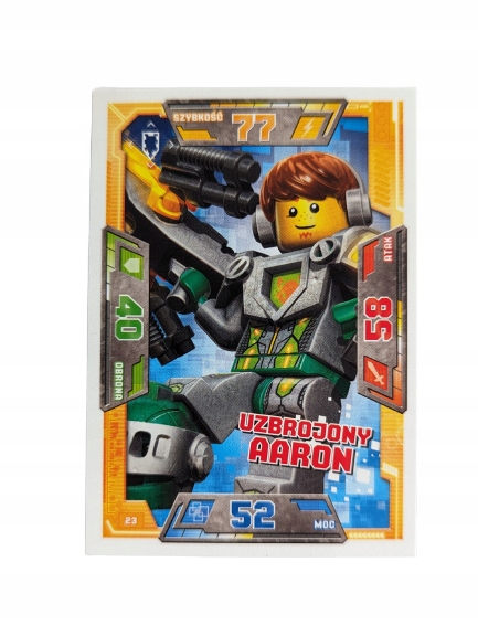Karta Lego Nexo Knights Seria 1 Numer 023