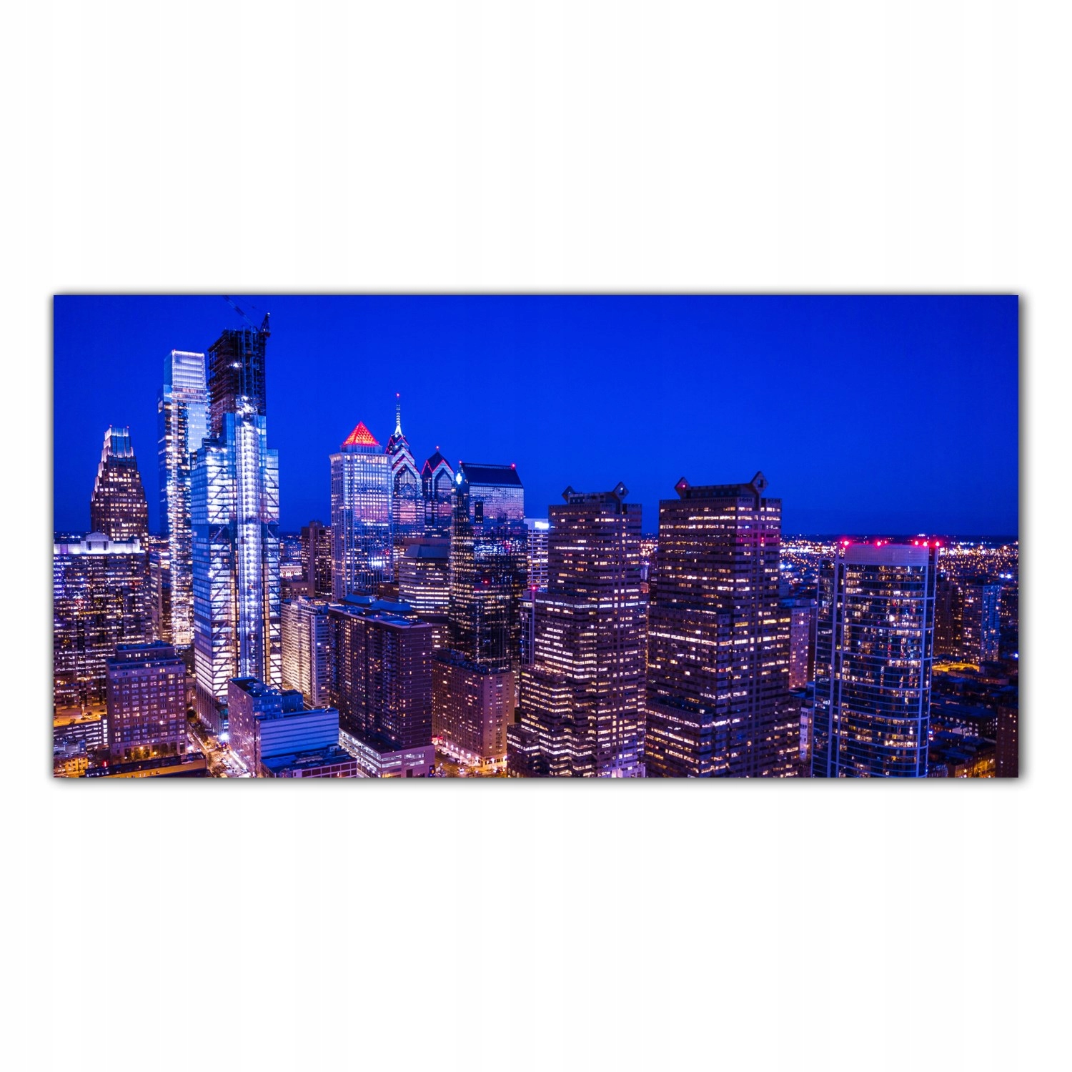 

Hartowany Obraz Szklany Philadelphia Miasto 140x70