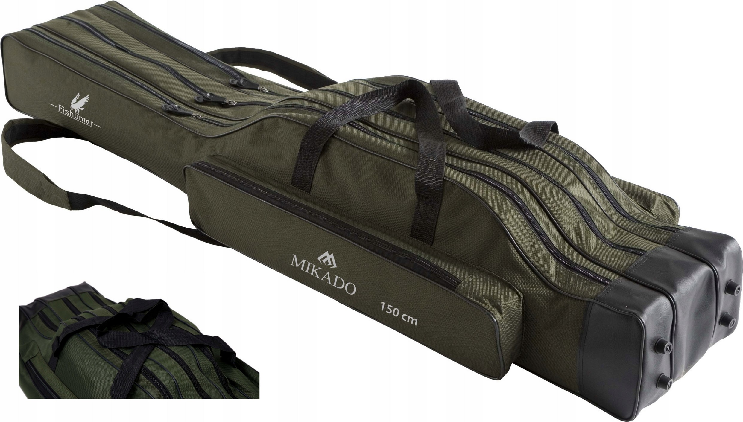 MIKADO POKROWIEC NA WĘDKI 3 KOMORY 150 cm