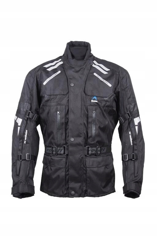 Roleff Propagácia Textilná Bunda Dlhý Model RO774 (3V1) Farba Čierna Rozmi