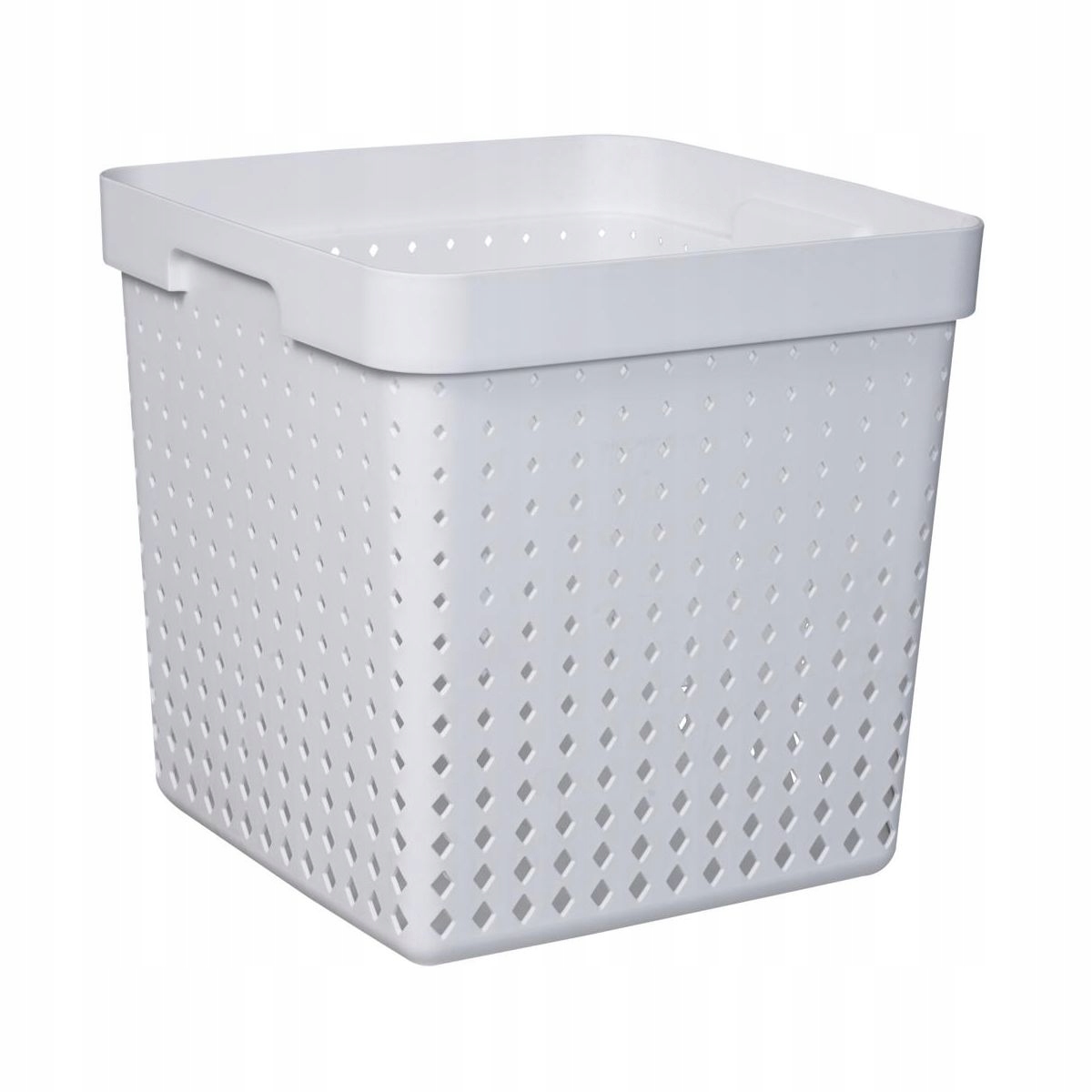 KOSZYK 29,6X29,6X29,6 BIALY